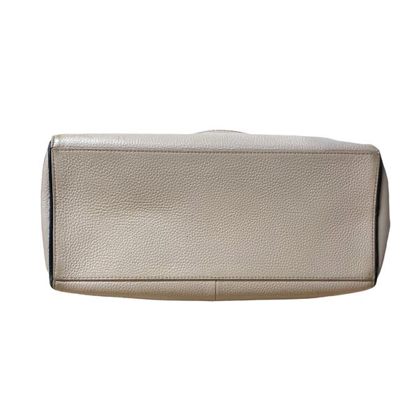 Kate Spade New York Chester Street Allyn Large Tan Blush Black Tassel EUC - Picture 5 of 9